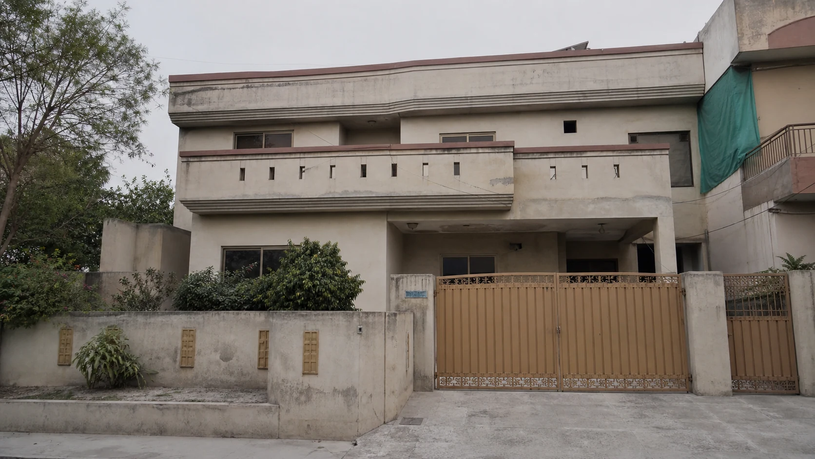Existing-condition concept for a Lahore residence before renovation.